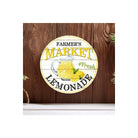 Shop For 8" Metal Farmer's Market Sign: Lemonade