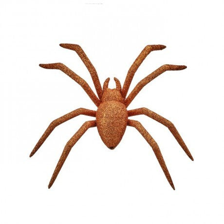 Shop For 8" Orange Glitter Spider