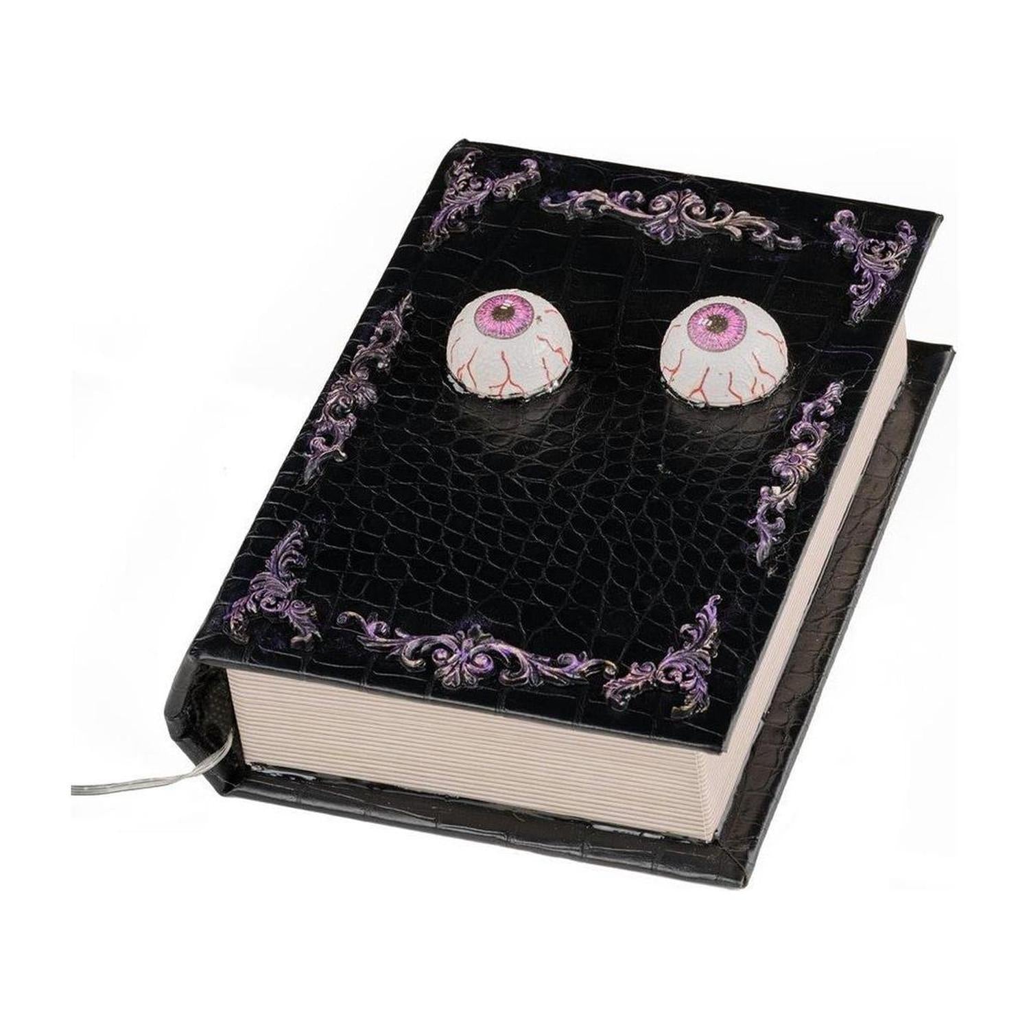 8.25" Lighted Halloween Book Eyeball