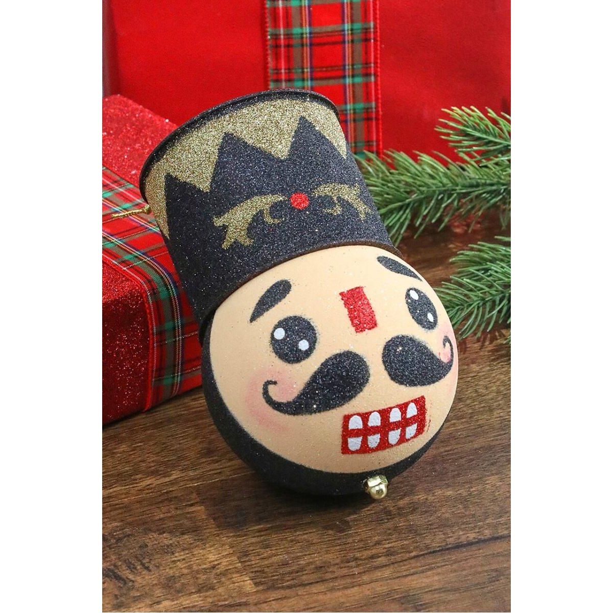 Shop For 8.5" Holiday Nutcracker Ornament: Black & Gold