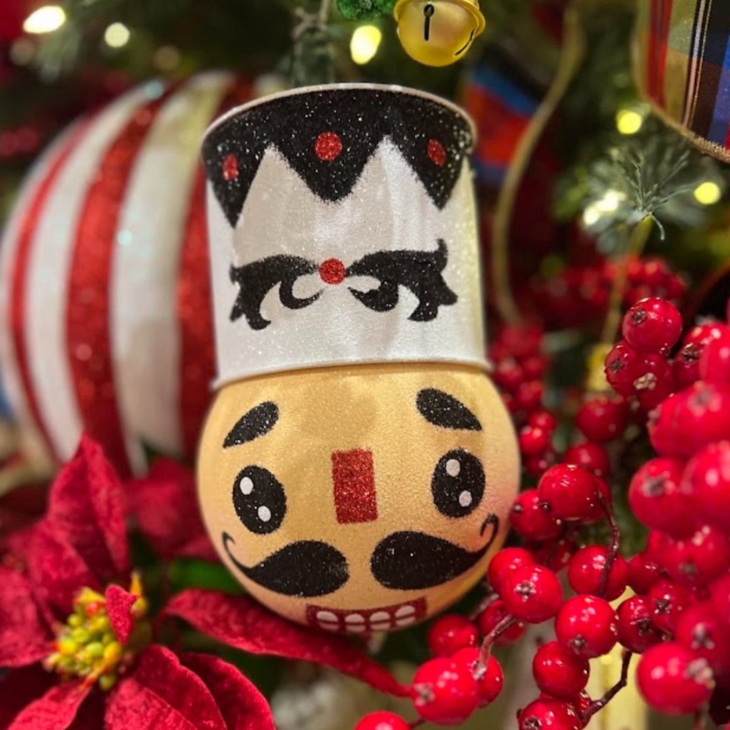 Shop For 8.5" Holiday Nutcracker Ornament: Black & White