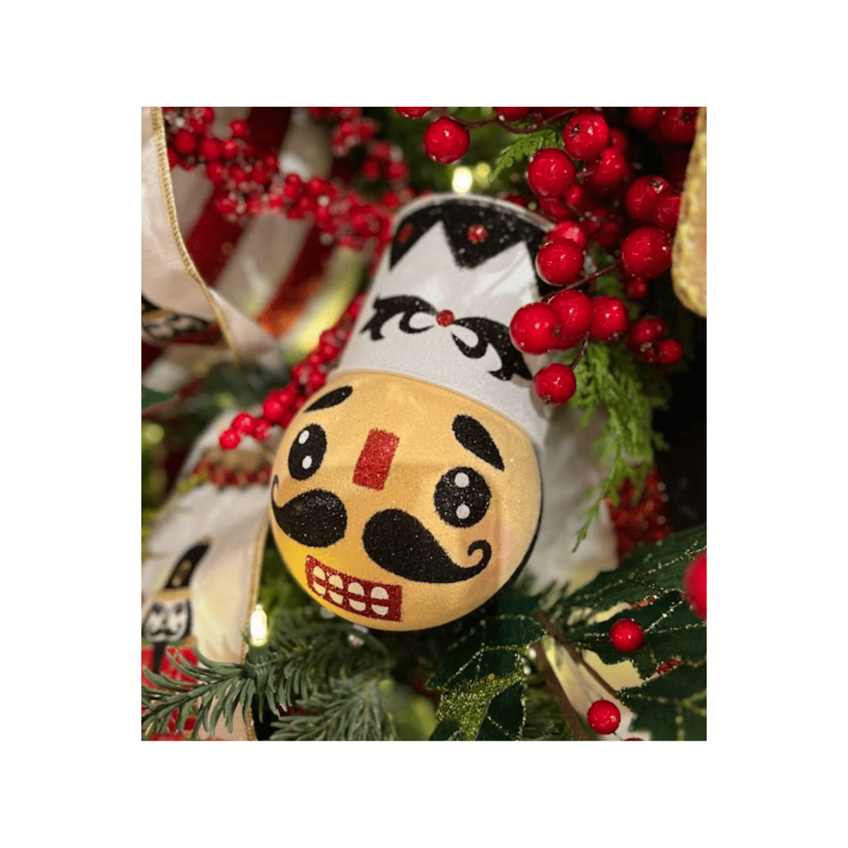 Shop For 8.5" Holiday Nutcracker Ornament: Black & White