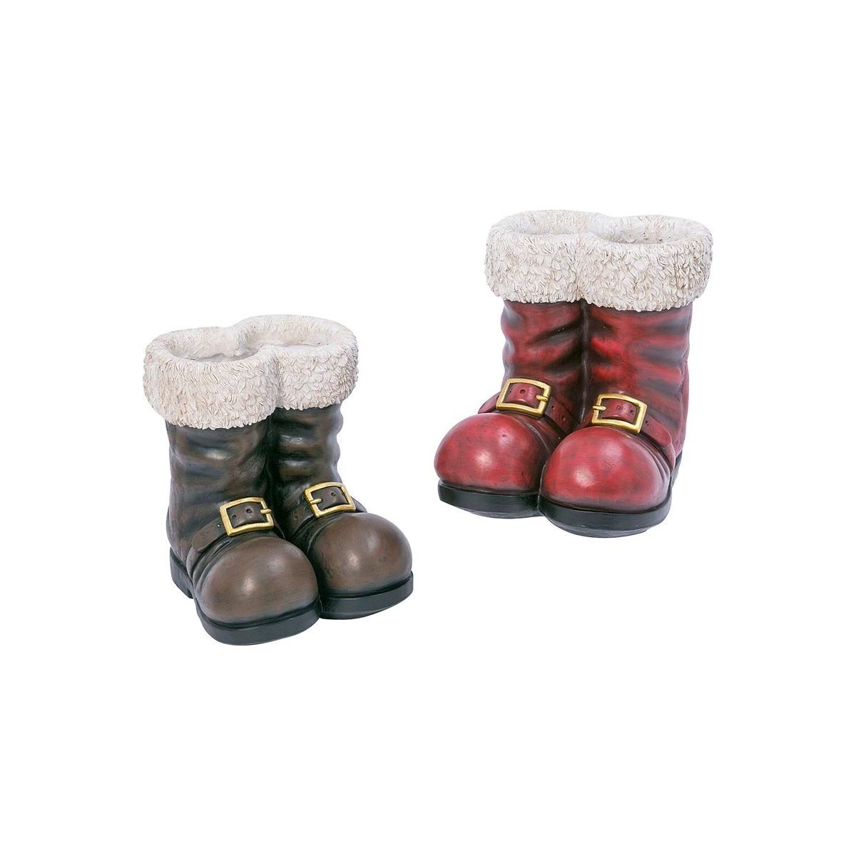 Shop For 8.5" Magnesium Santa Boots Container