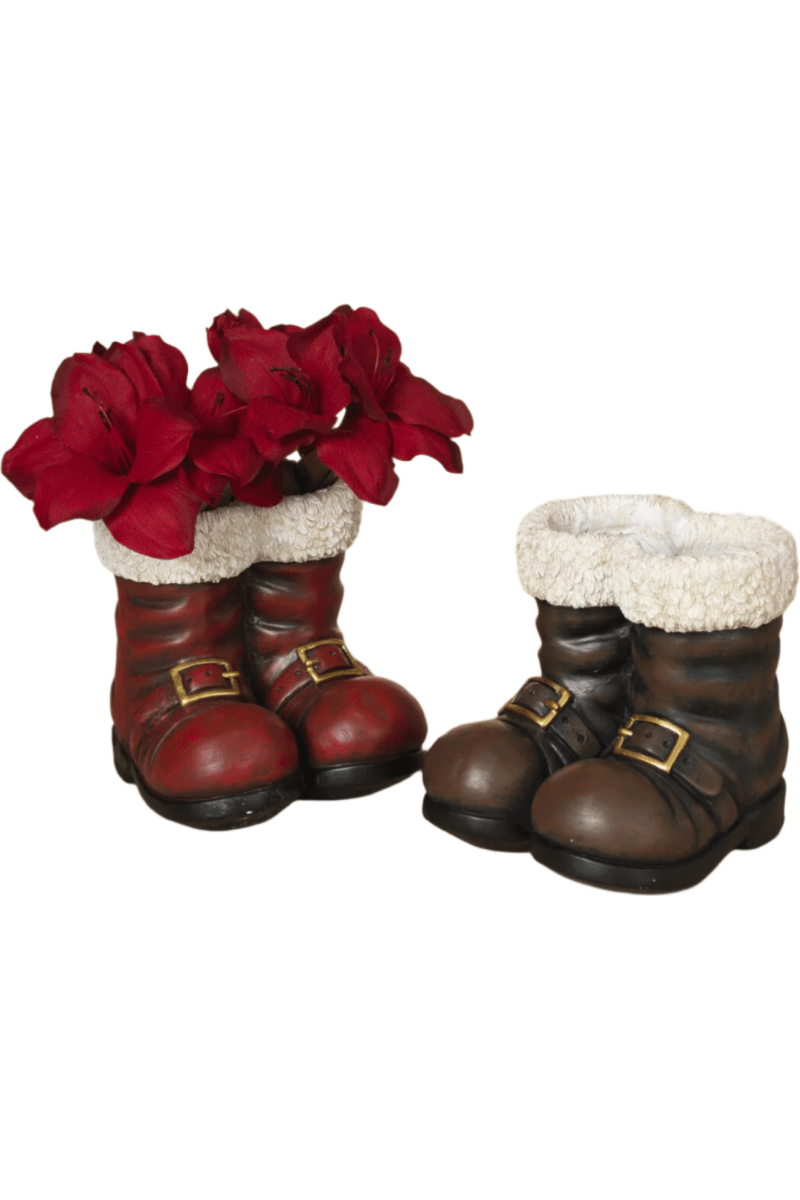 Shop For 8.5" Magnesium Santa Boots Container