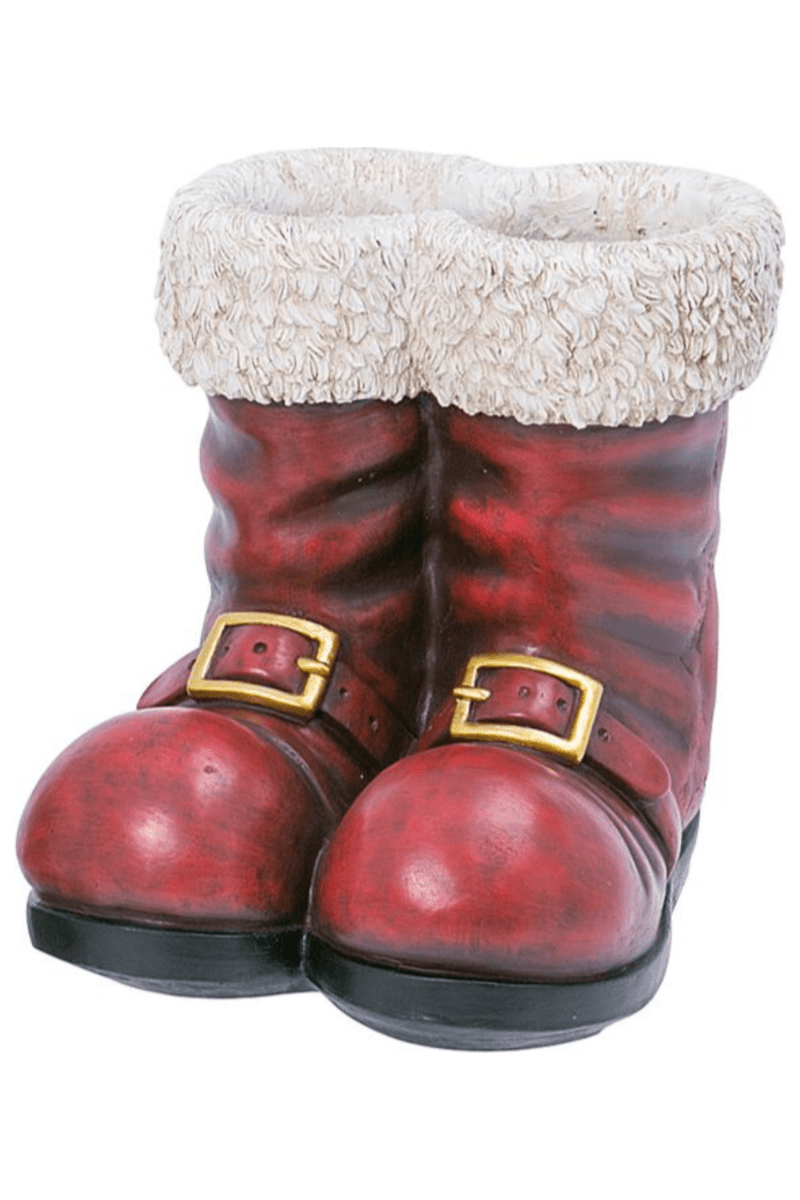 Shop For 8.5" Magnesium Santa Boots Container