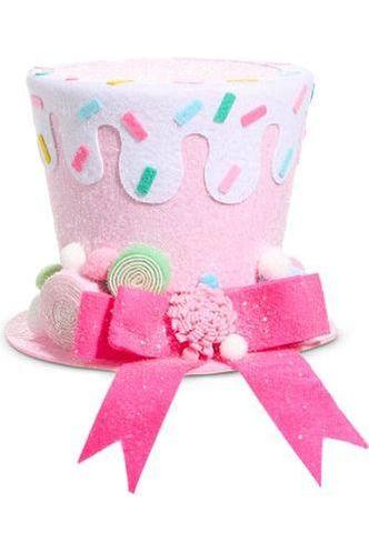 Shop For 8.5" Pink Sprinkles Top Hat