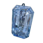 Shop For 9" Acrylic Rectangle Jewel Ornament: Sapphire Blue