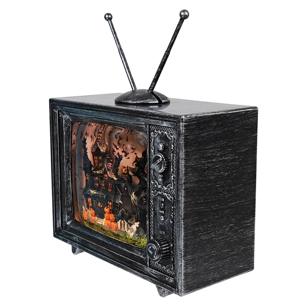 Shop For 9" Haunted Manor Musical Lighted Water TV