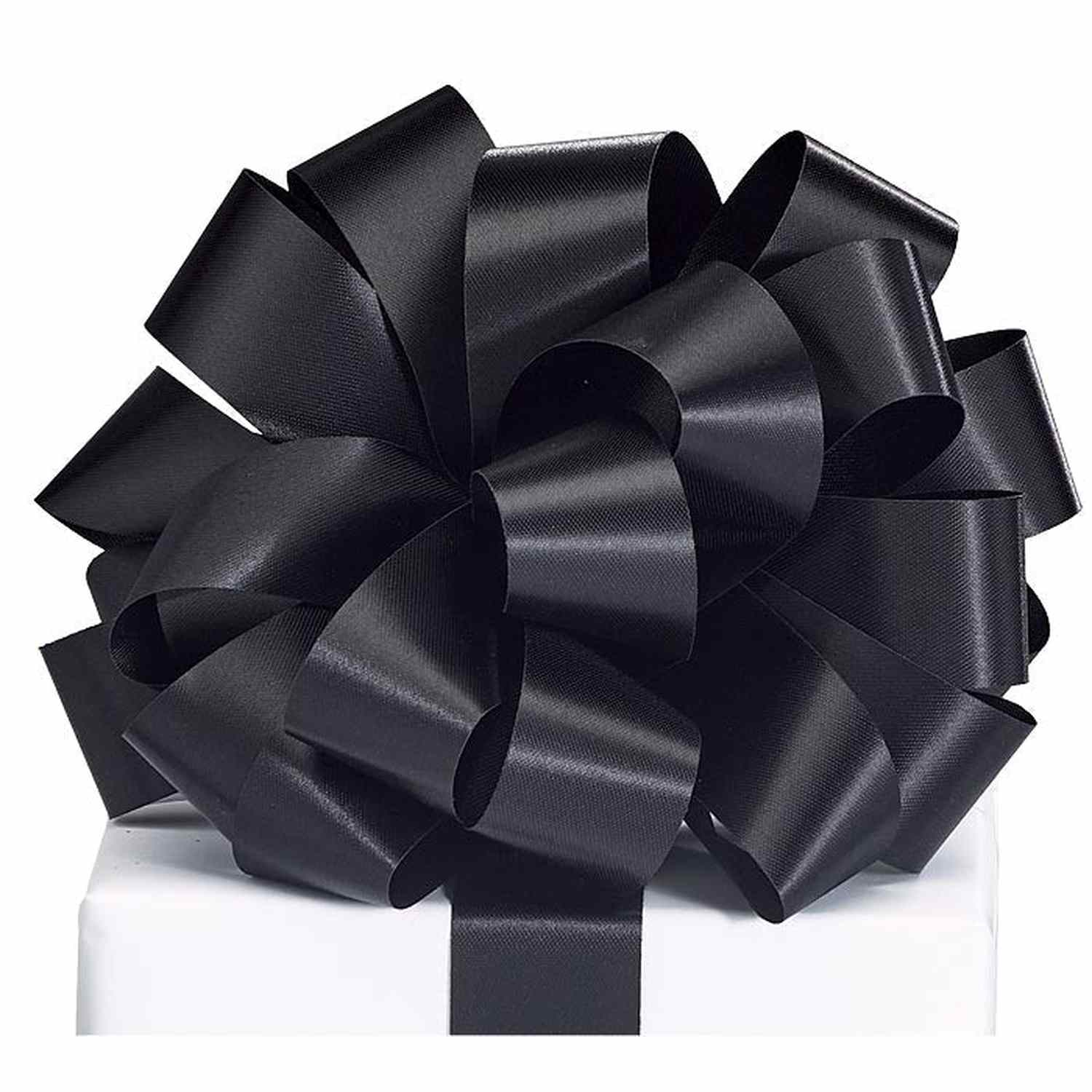 Shop For 9 McGinley Satin Acetate Ribbon Non Wired: Black (100 Yards)