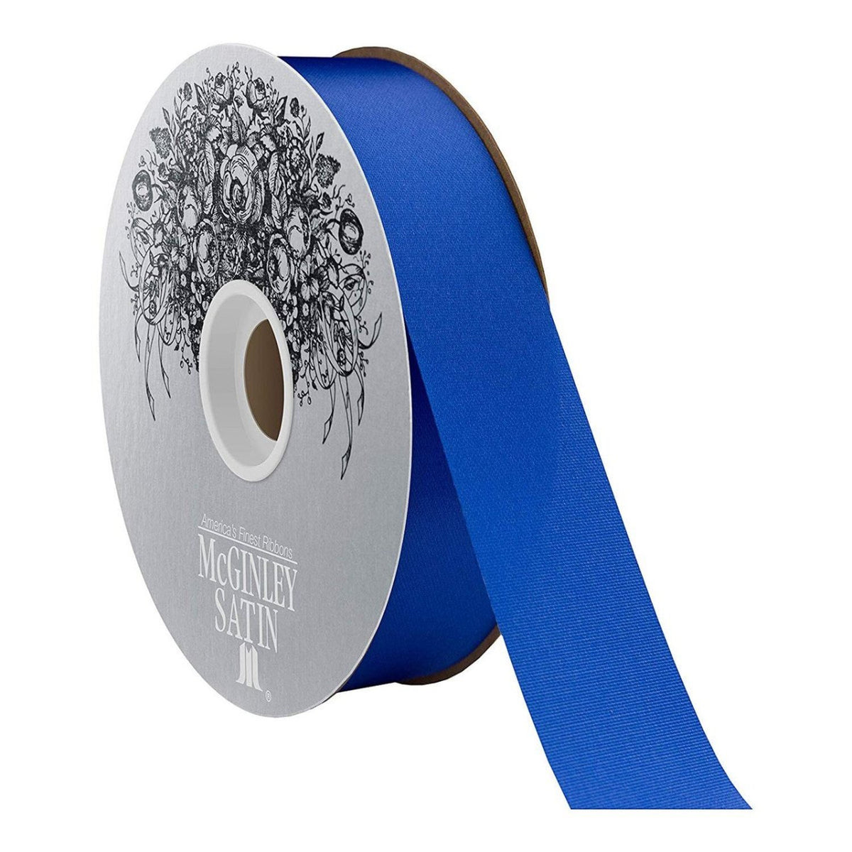#9 McGinley Satin Acetate Ribbon Non Wired: Royal Blue (100 Yards ...