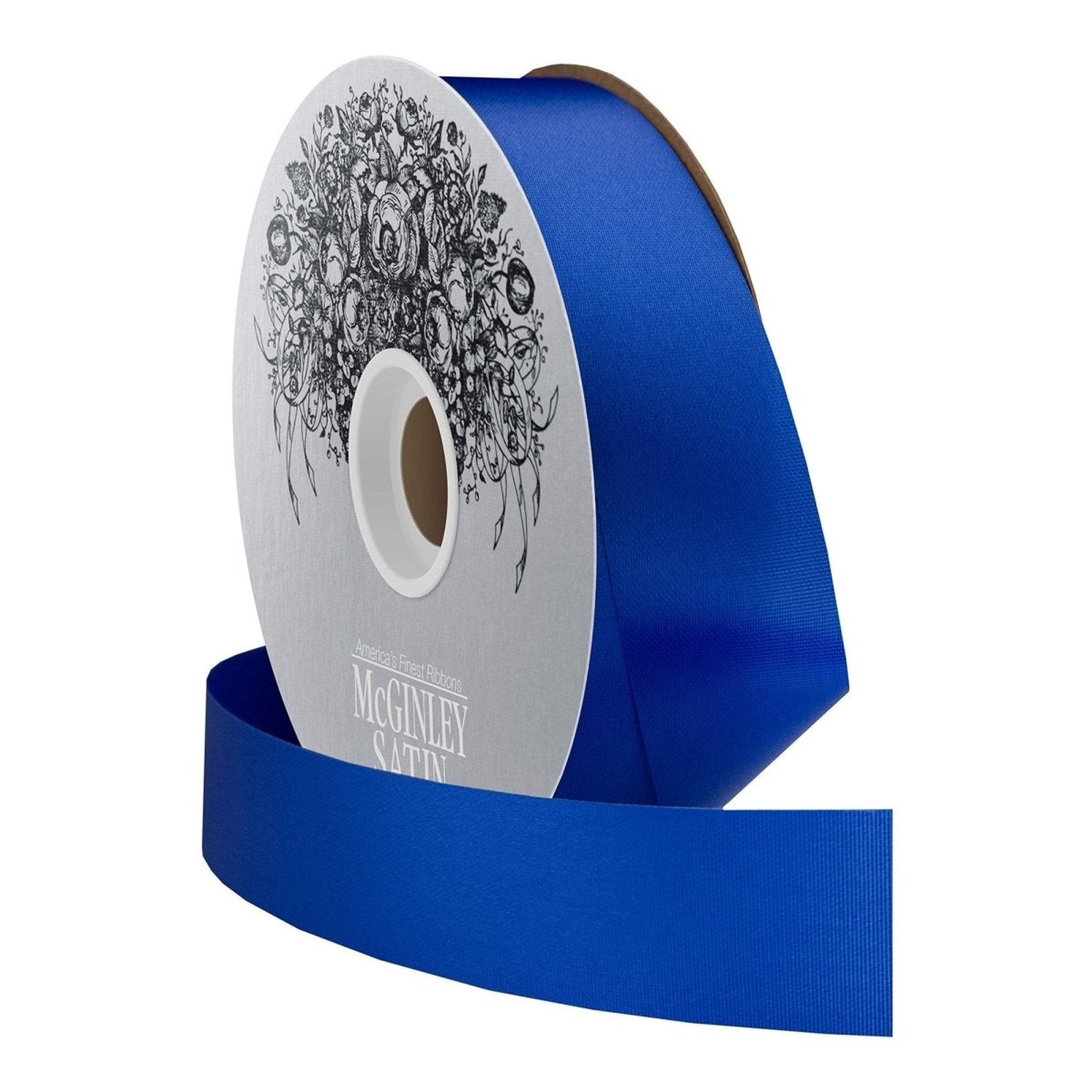 Shop For 9 McGinley Satin Acetate Ribbon Non Wired: Royal Blue (100 Yards)