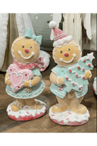 Shop For 9" Pastel Gingerbread Boy Figurine