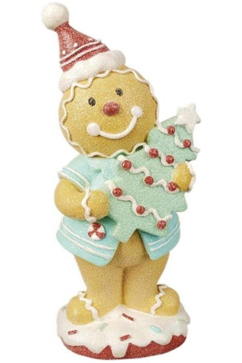 Shop For 9" Pastel Gingerbread Boy Figurine