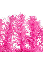 Shop For 9' PVC Pine Garland: Pink Unlit