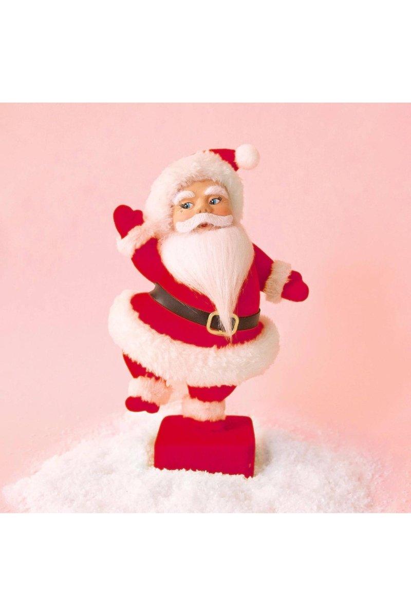 Shop For 9" Retro Dancing Christmas Santa: Red