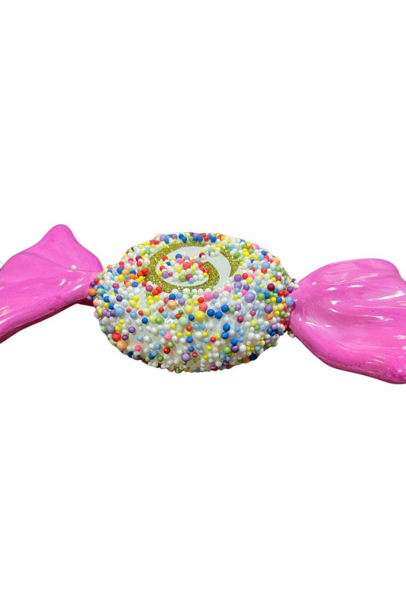 Shop For 9" Sprinkle Candy Ornament: Pink