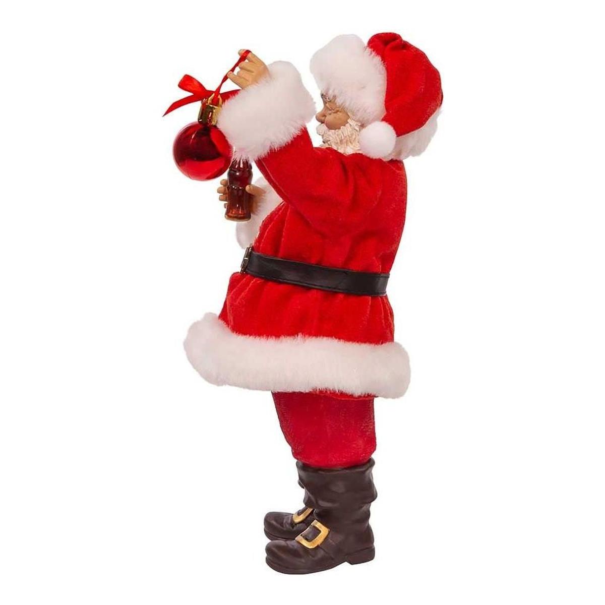 Shop For 9.5" Coca - Cola® Santa Holding Ornament
