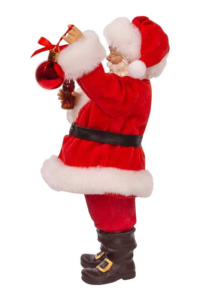 Shop For 9.5" Coca - Cola® Santa Holding Ornament