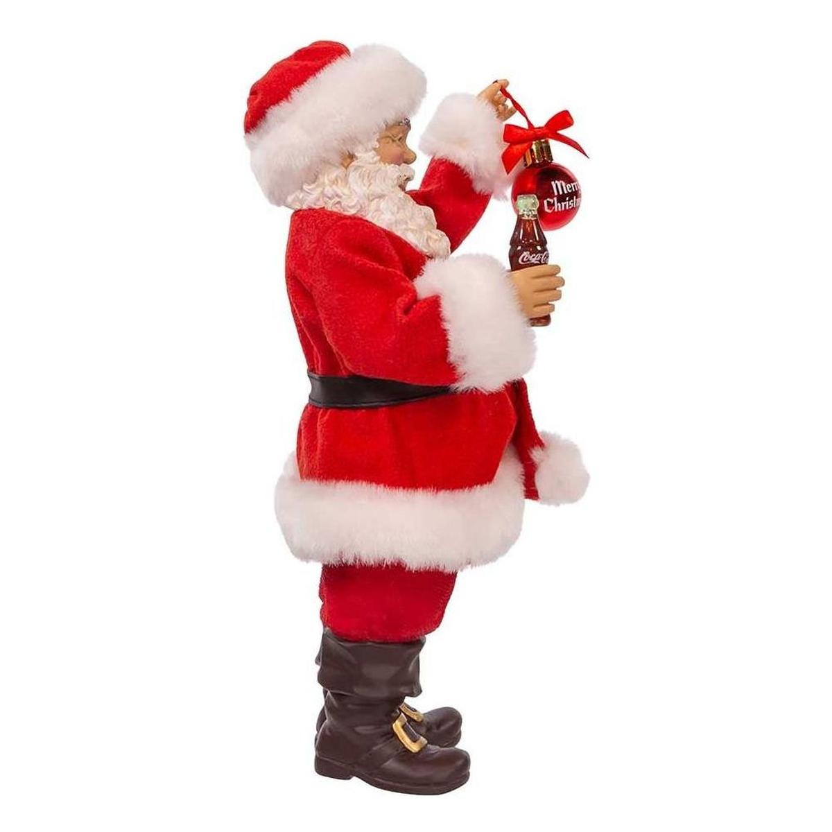 Shop For 9.5" Coca - Cola® Santa Holding Ornament