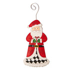 Shop For 9in Metal Elegant Santa Ornament