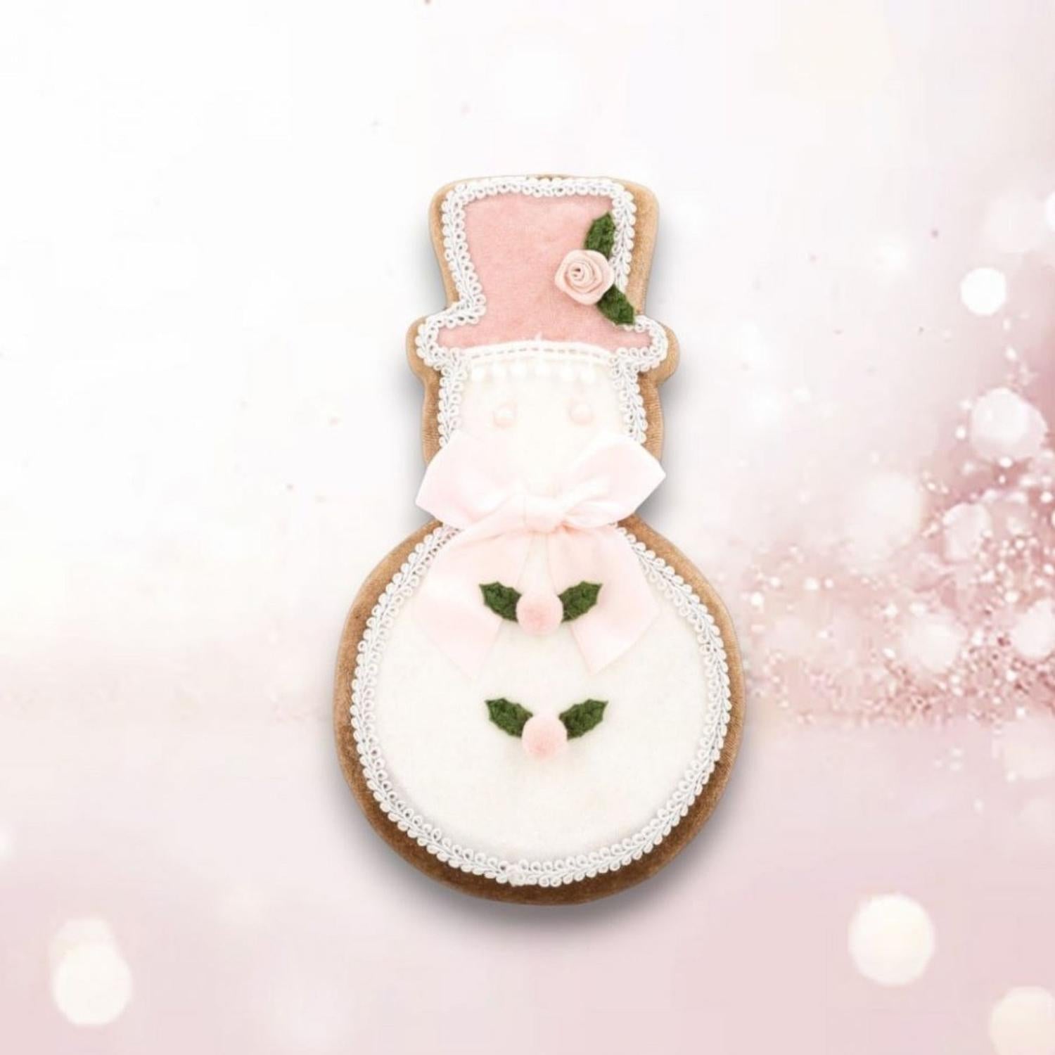 9in Snowman Cookie Ornament