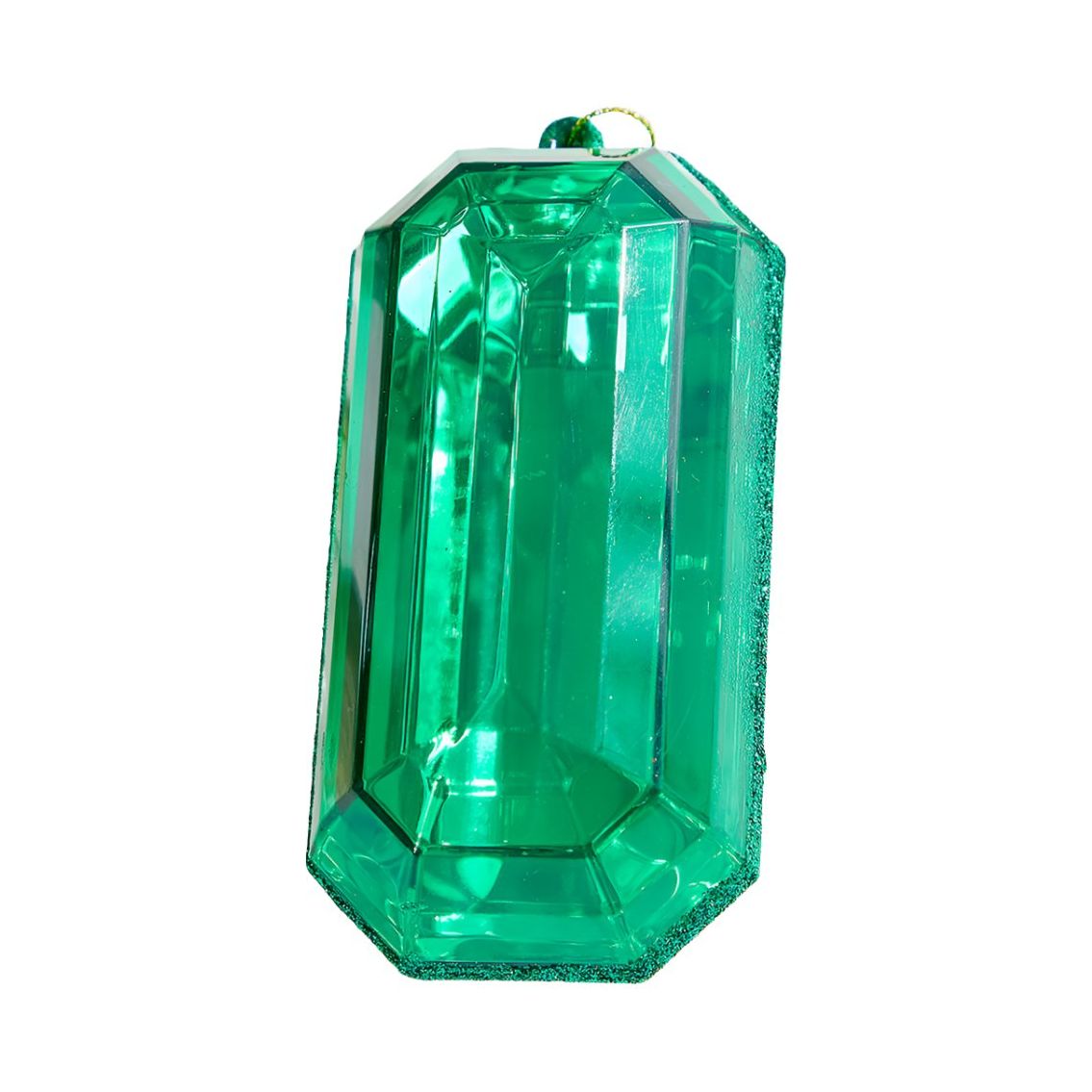 Shop For Acrylic Jewel Assortment Ornament: Emerald (Set 4) at Michelle's aDOORable Creations