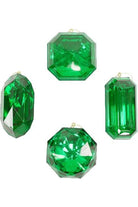 Shop For Acrylic Jewel Assortment Ornament: Lime Green (Set 4) at Michelle's aDOORable Creations