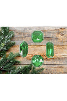 Shop For Acrylic Jewel Assortment Ornament: Lime Green (Set 4) at Michelle's aDOORable Creations