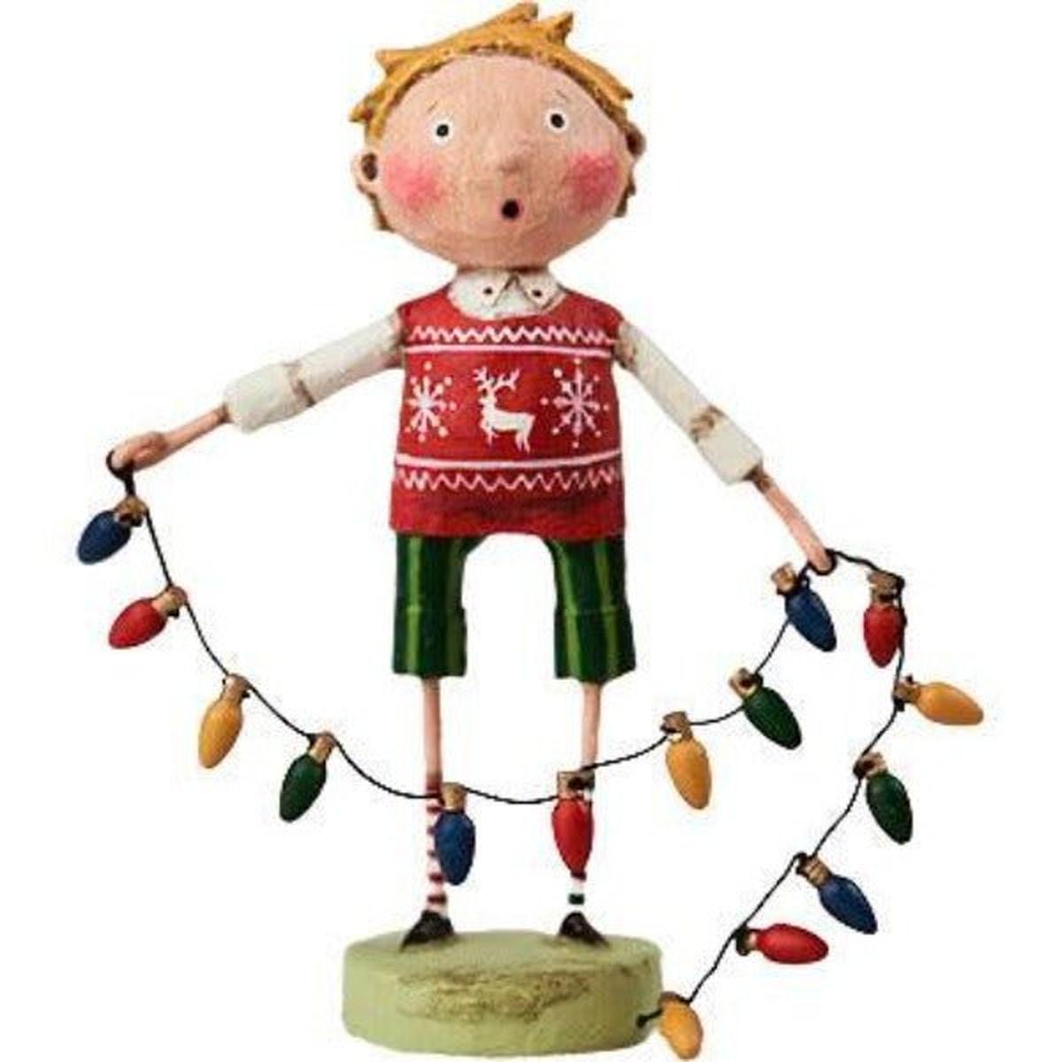 Shop For All Lit Up Holiday Figurine by Lori Mitchell