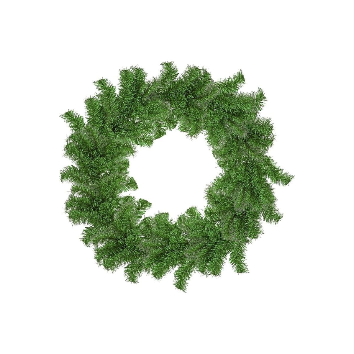 Shop For Alpine Green Tinsel Christmas Wreaths