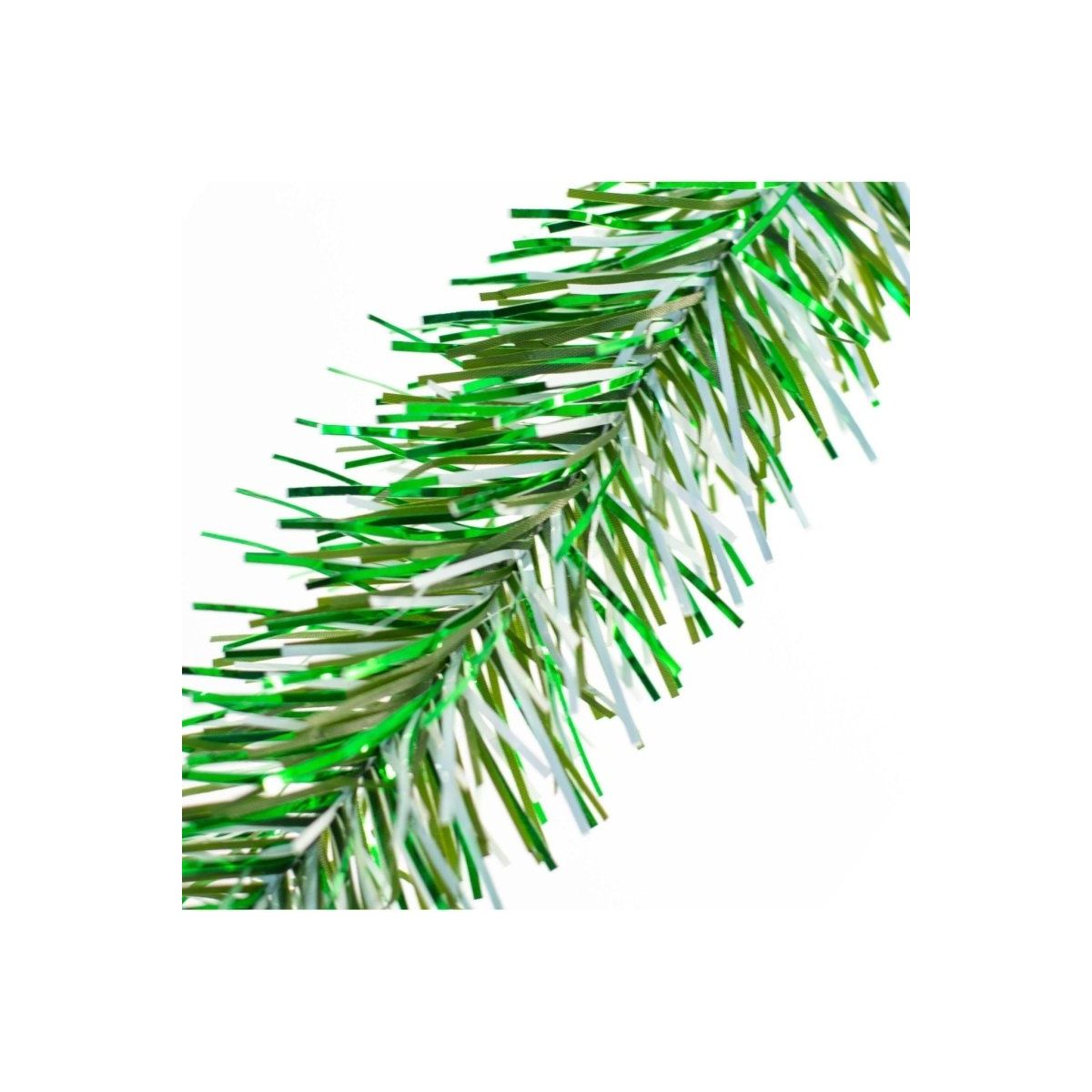 Shop For Alpine Green & White Tinsel Garland at Michelle's aDOORable Creations