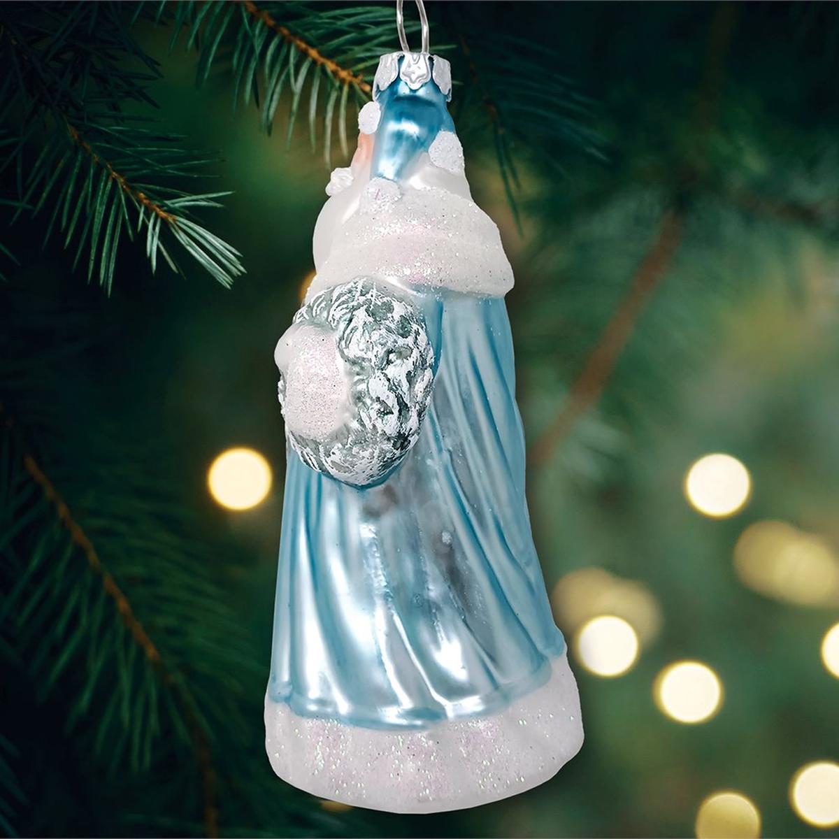 Shop For Arctic Whispers Santa Glass Ornament