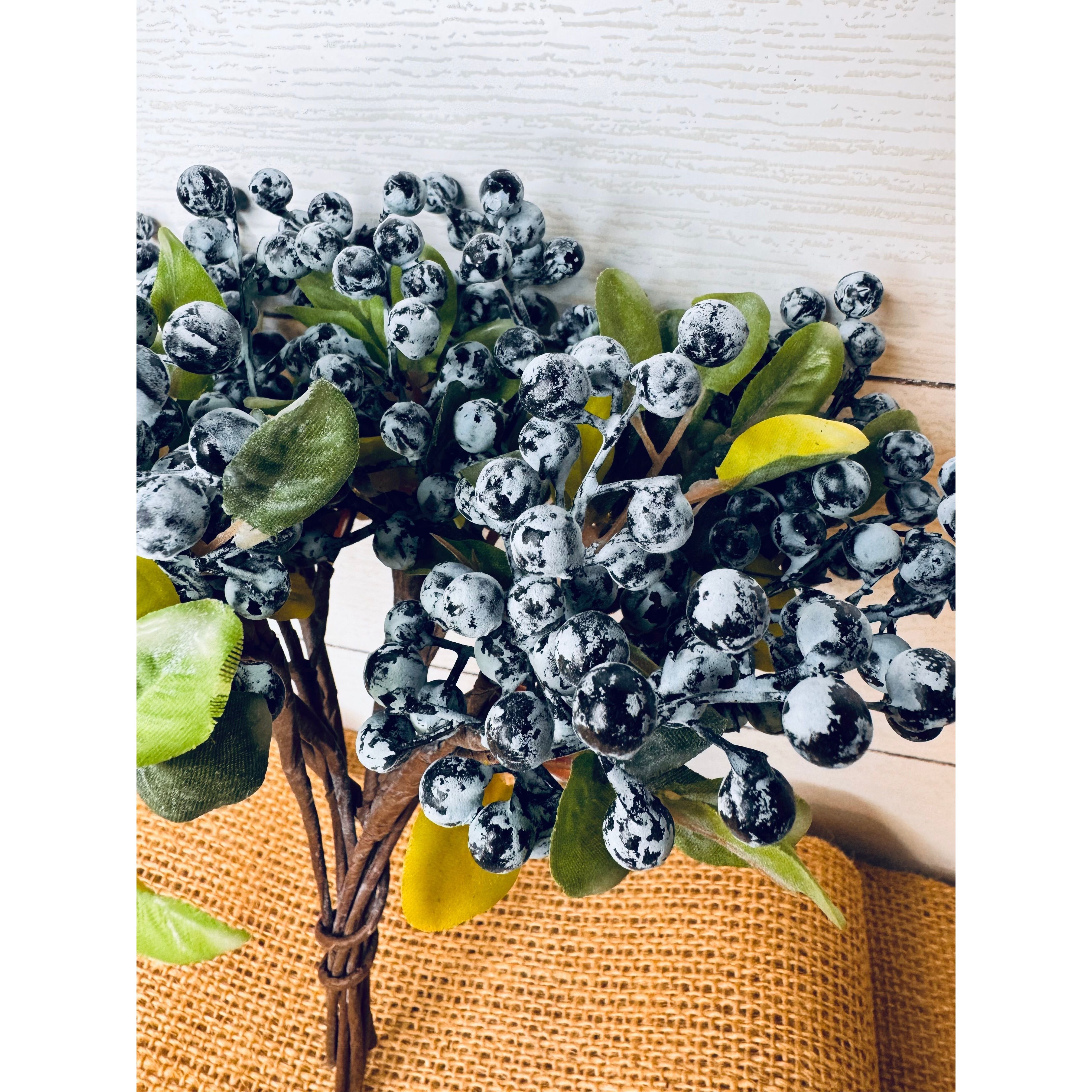 Shop For Artificial Blueberry Stems