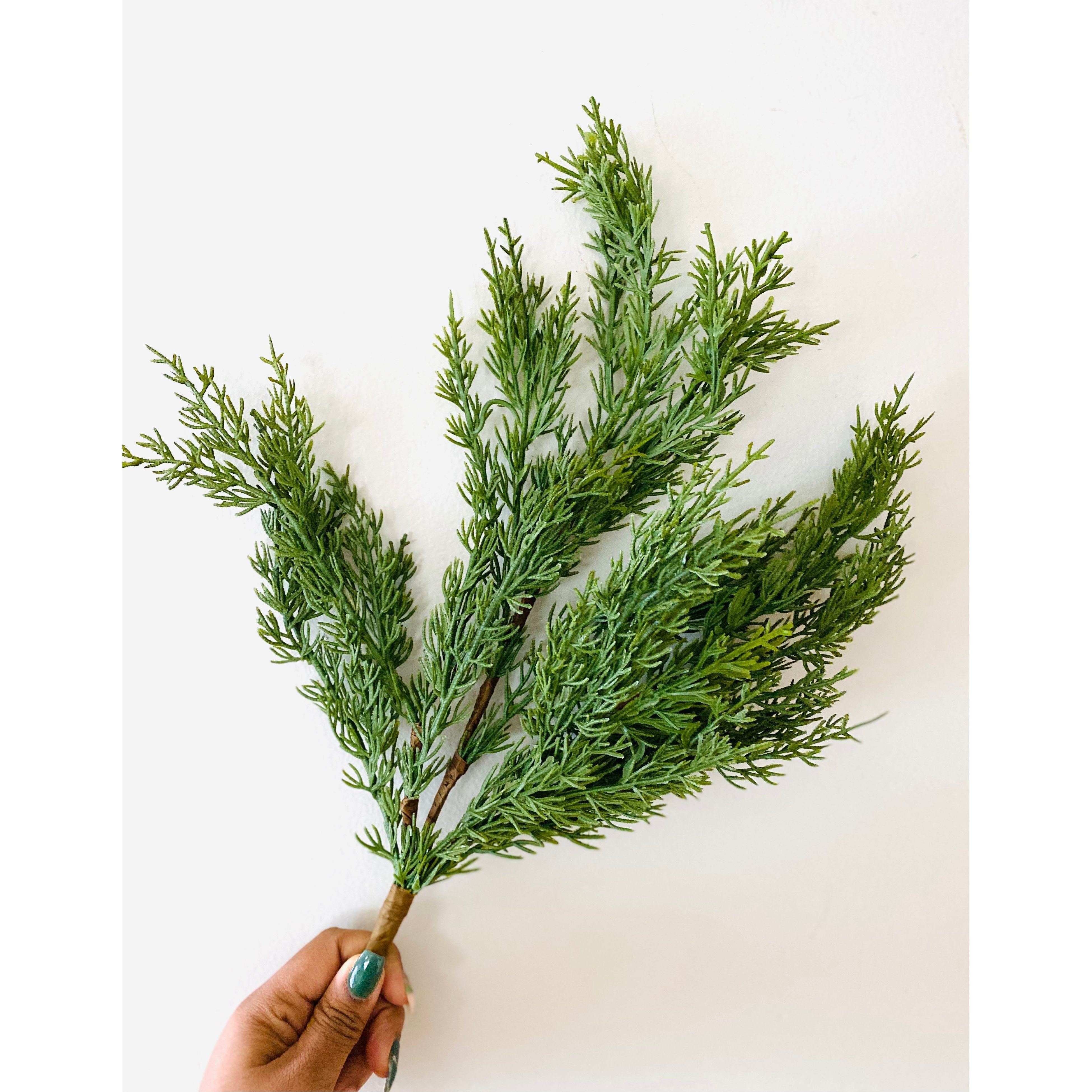 Shop For Artificial Cedar Stems (Set of 4)