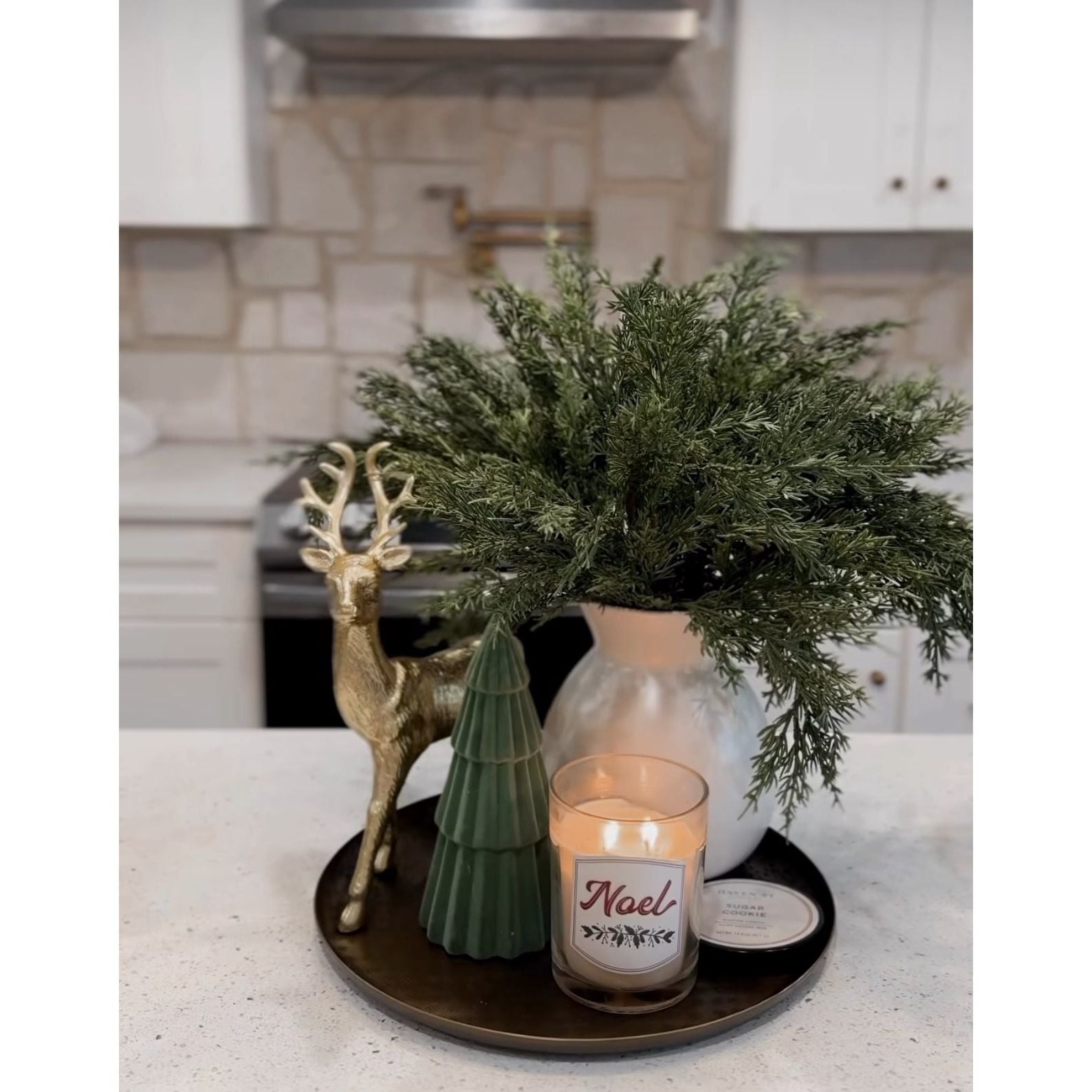 Shop For Artificial Cedar Stems (Set of 4)