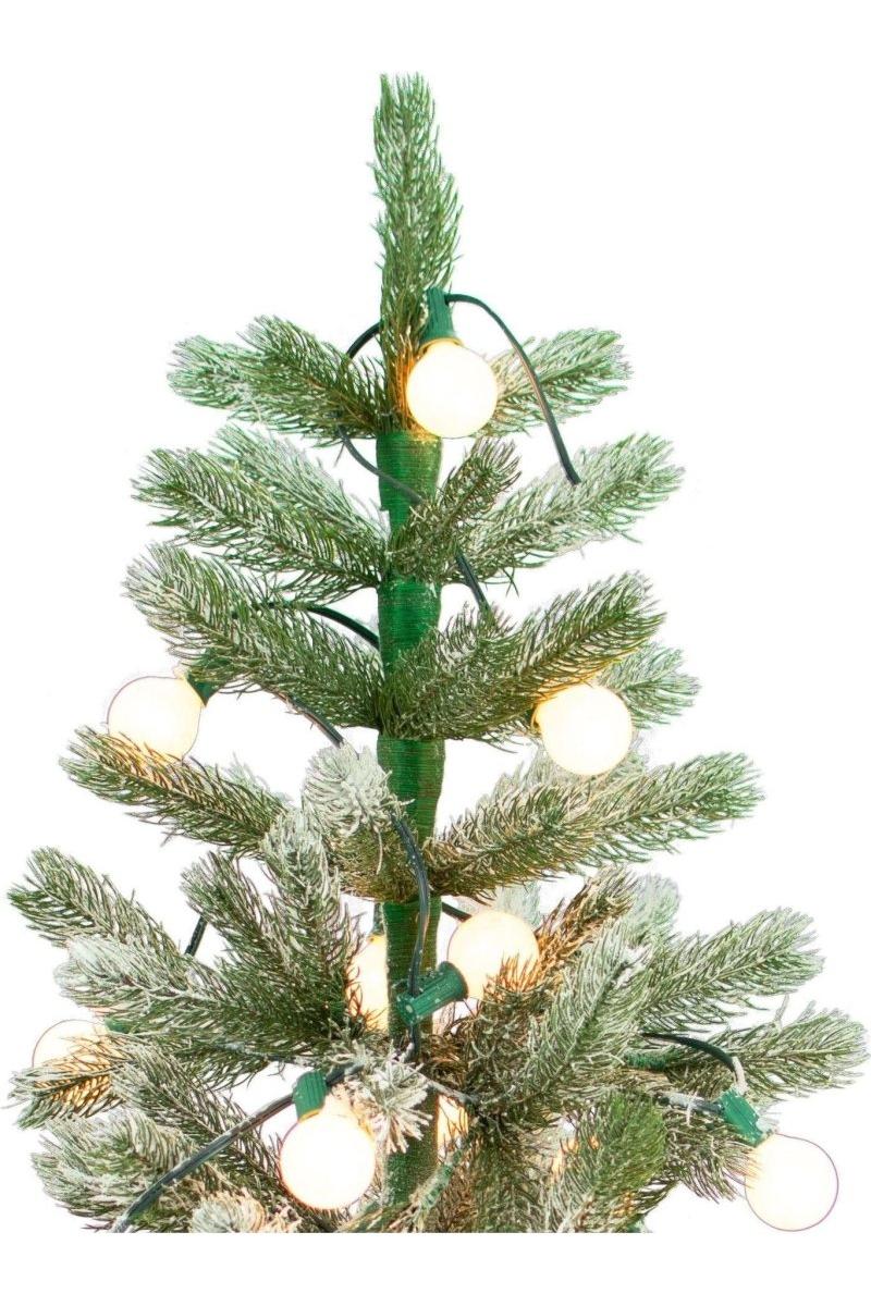 Shop For Aspen Pine Flocked Christmas Tree