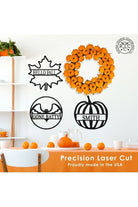 Shop For Autumn Leaves and Pumpkin Please Collection - Halloween Wall Decor at Michelle's aDOORable Creations