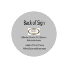 Shop For Baby Boy Bear Announcement Round Sign