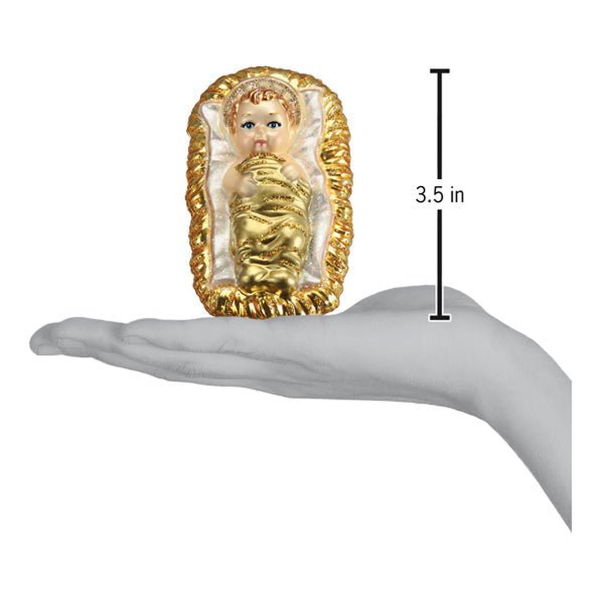 Shop For Baby Jesus In Manger Ornament