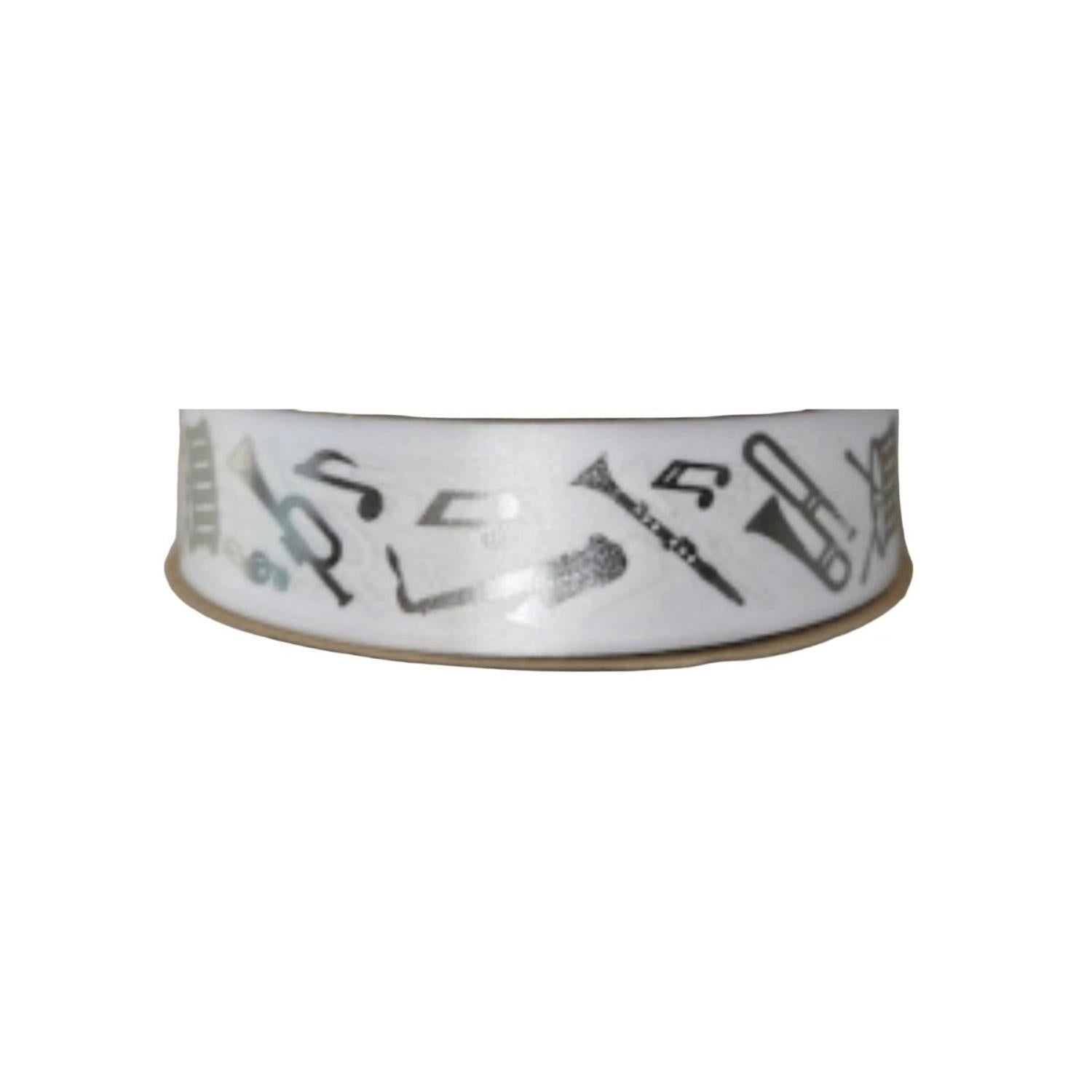 Shop For Band Imprint 9 Ribbon: White (100 Yards)