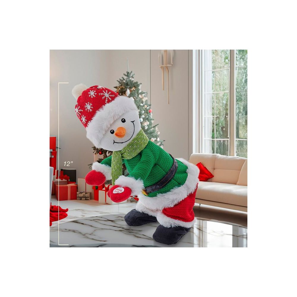 Shop For Battery Operated Musical Twerking Snowman