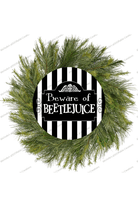 Shop For Beware of Beetle Juice Halloween Sign