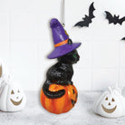 Shop For Black Cat Spooky Glass Christmas
