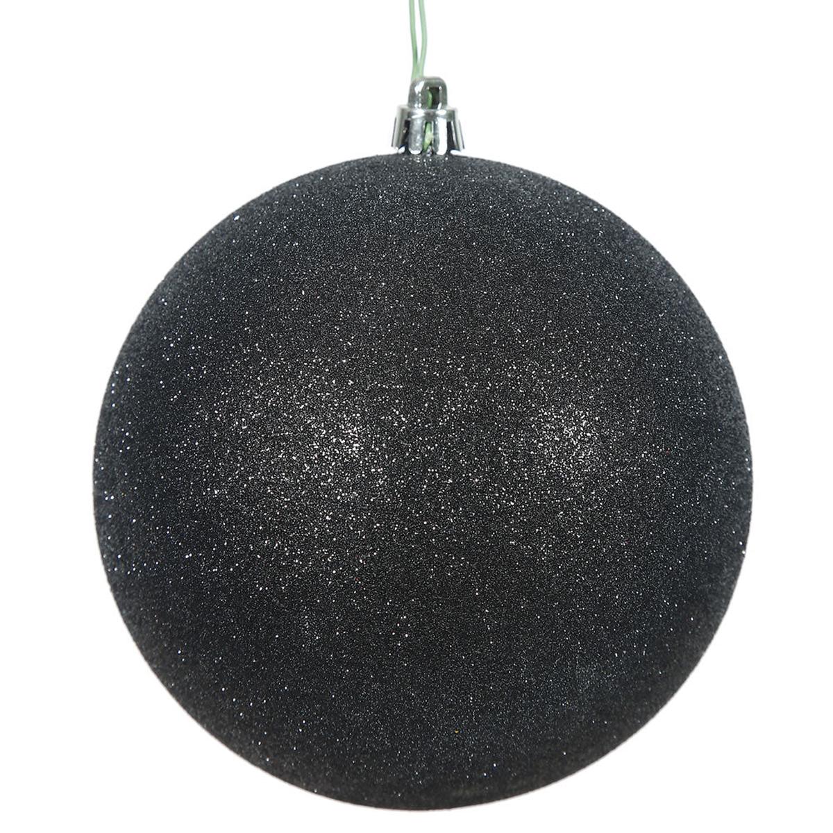 Shop For Black Christmas Ball Ornament Assortments (Set of 20)