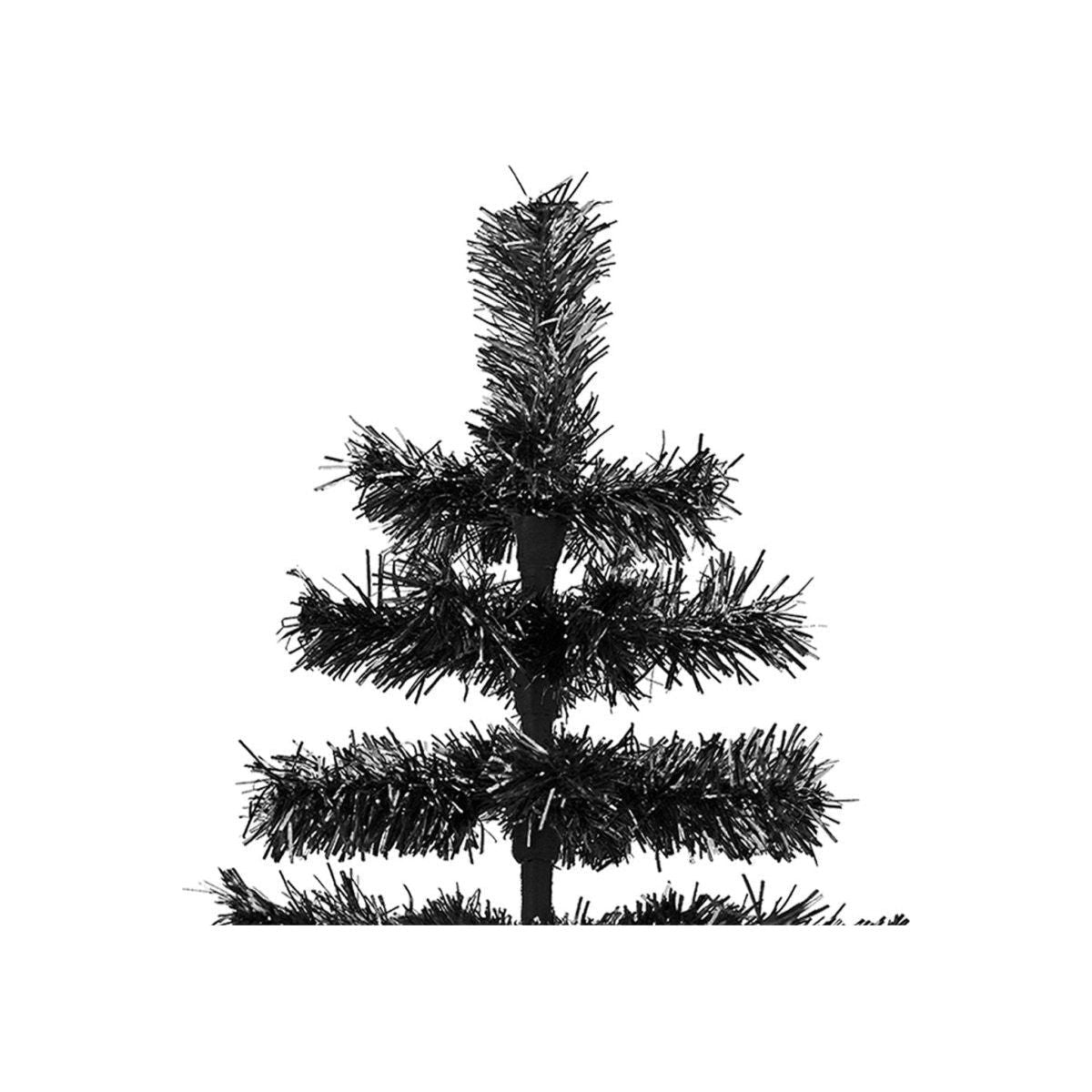 Shop For Black Tinsel Christmas Tree