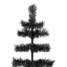 Shop For Black Tinsel Christmas Tree