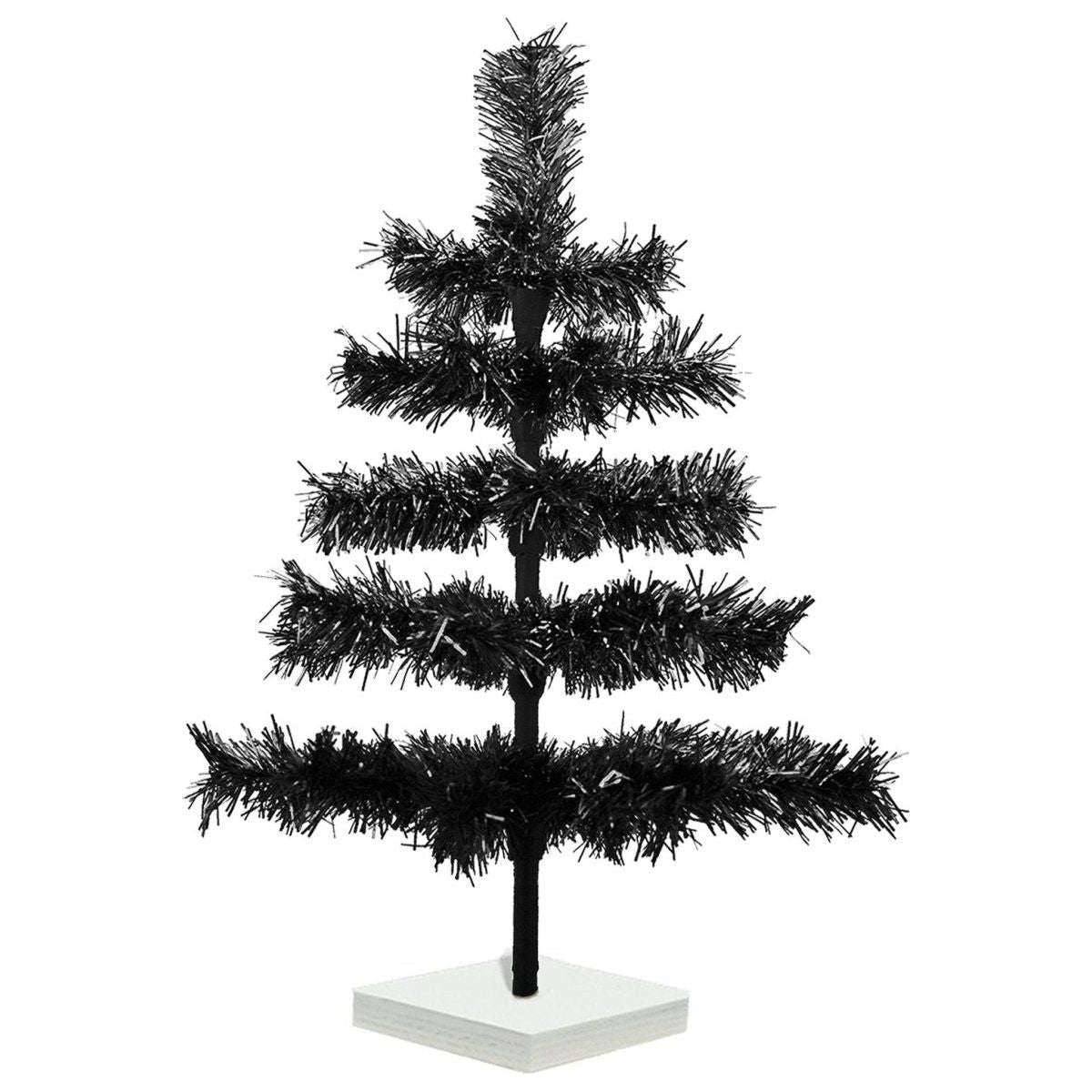 Shop For Black Tinsel Christmas Tree