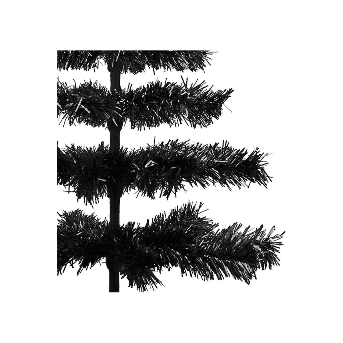 Shop For Black Tinsel Christmas Tree