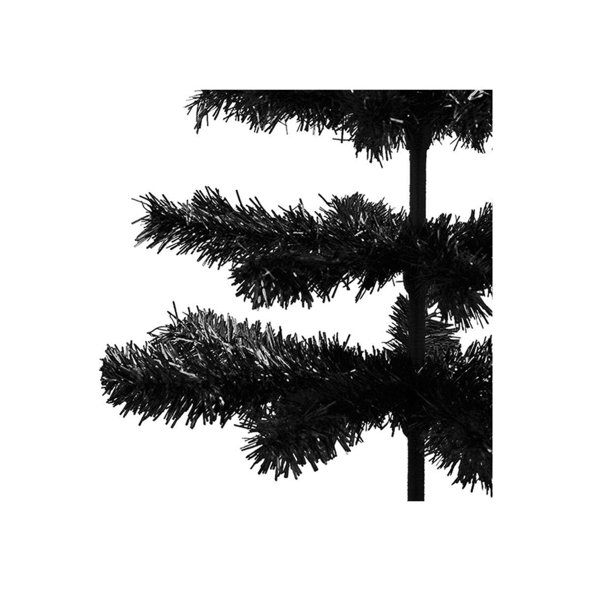 Shop For Black Tinsel Christmas Tree