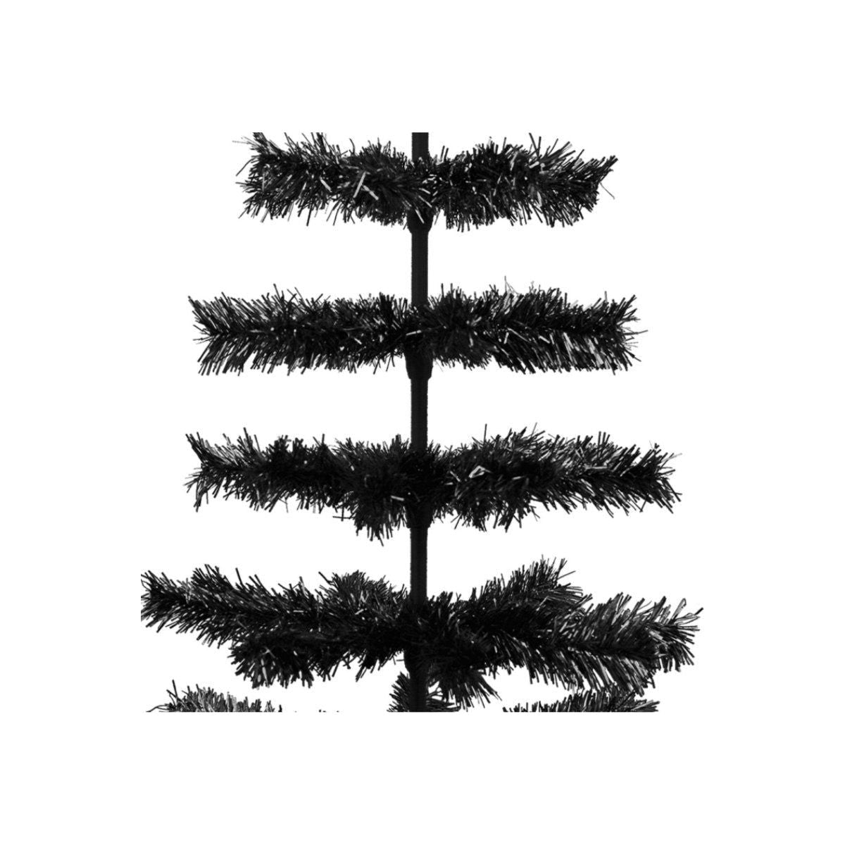 Shop For Black Tinsel Christmas Tree